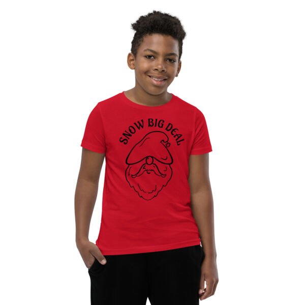 Kids "Snow Big Deal" Holiday Graphic Tee - Image 2