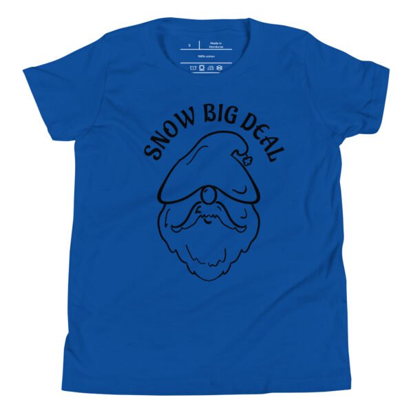 Kids "Snow Big Deal" Holiday Graphic Tee - Image 3