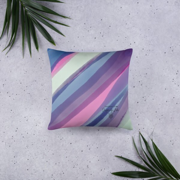 "She Graduated 2025" Basic Pillow - Image 3