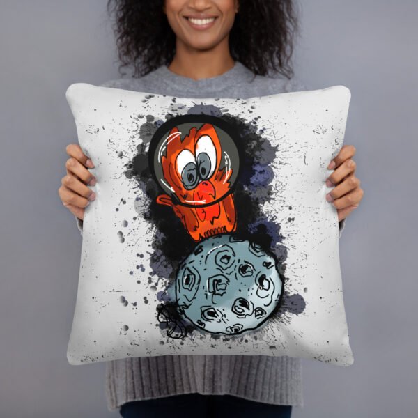 "Your Journey, Your Universe" Basic Pillow - Image 2