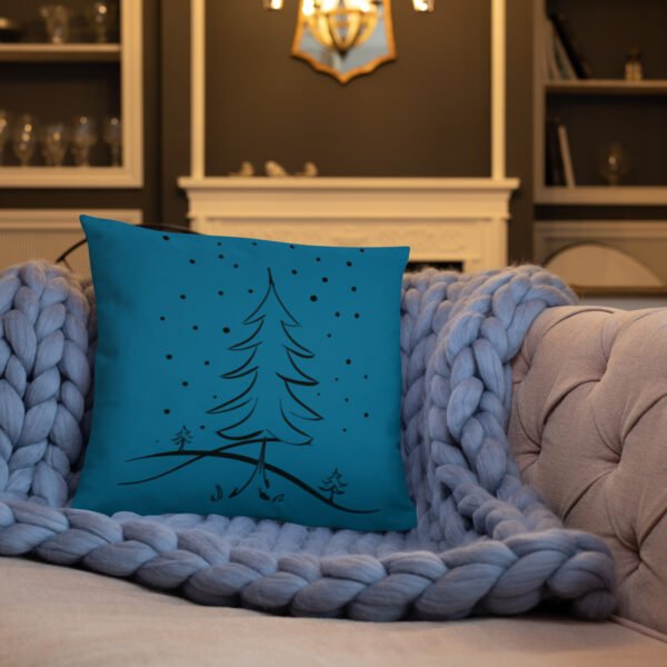 "Winter Wonderland Tree" Basic Pillow - Image 5