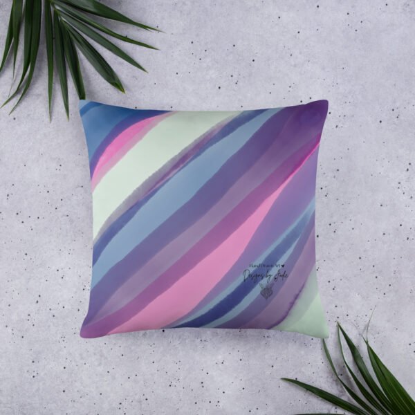 "She Graduated 2025" Basic Pillow - Image 4