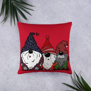 "We three Gnomes" Basic Pillow