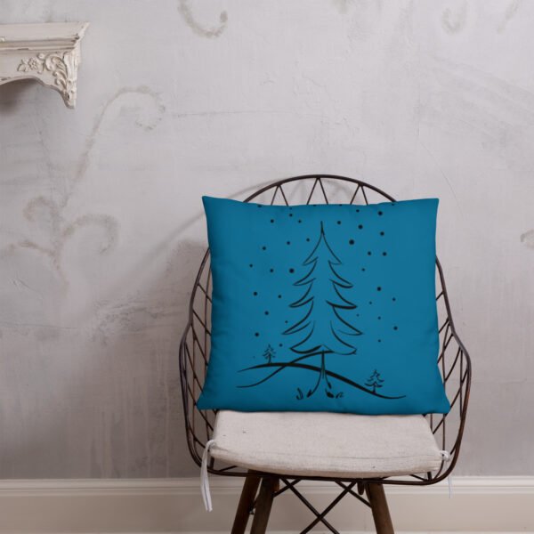 "Winter Wonderland Tree" Basic Pillow - Image 11