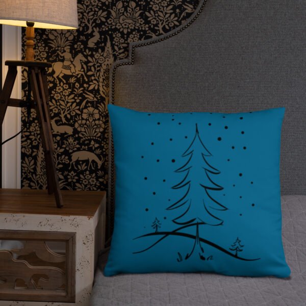 "Winter Wonderland Tree" Basic Pillow - Image 12