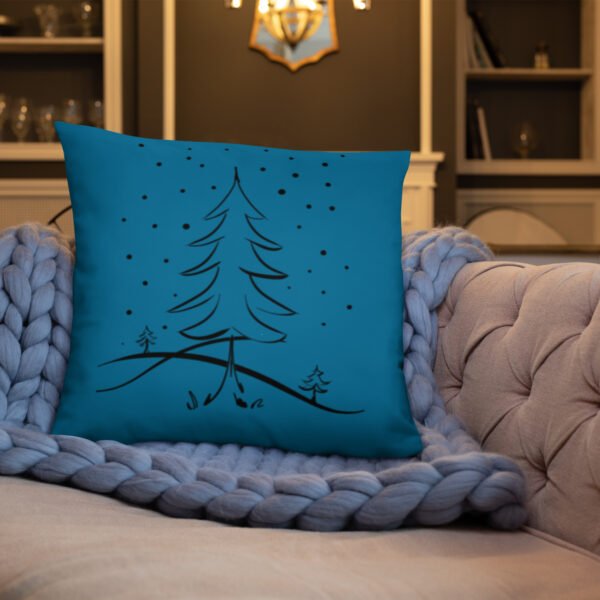 "Winter Wonderland Tree" Basic Pillow - Image 13