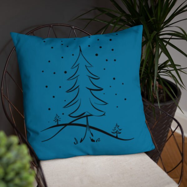 "Winter Wonderland Tree" Basic Pillow - Image 14