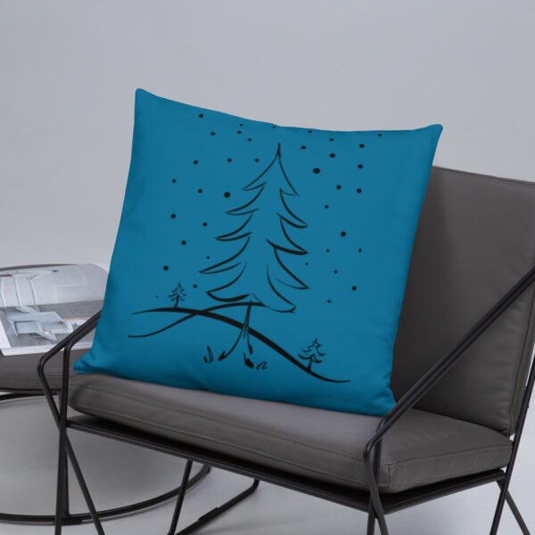 "Winter Wonderland Tree" Basic Pillow - Image 15