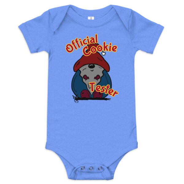 infant "Official Cookie Tester" short sleeve one piece - Image 8