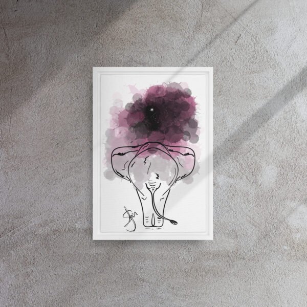 "Cosmic Wanderer" Framed Canvas Print - Image 16