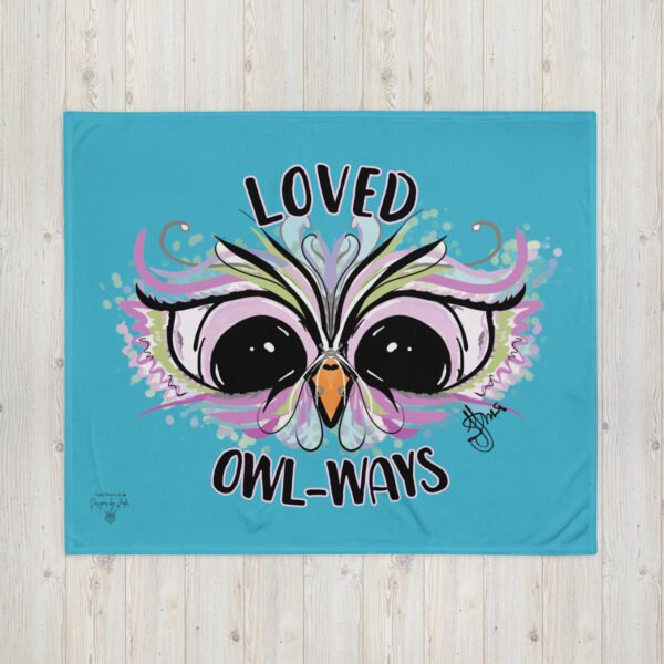 Penny "Loved Owl-Ways" Throw Blanket