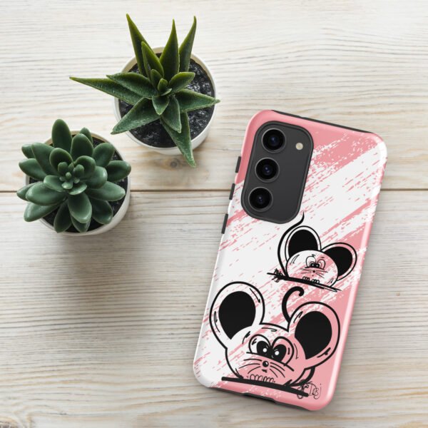 "Pink Tails Duo" Tough case for Samsung®