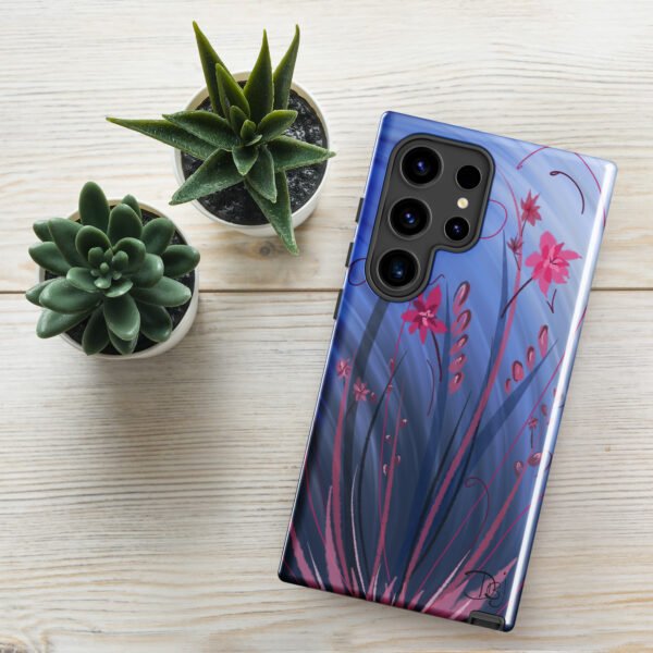 "Purple Blooms" Tough case for Samsung®