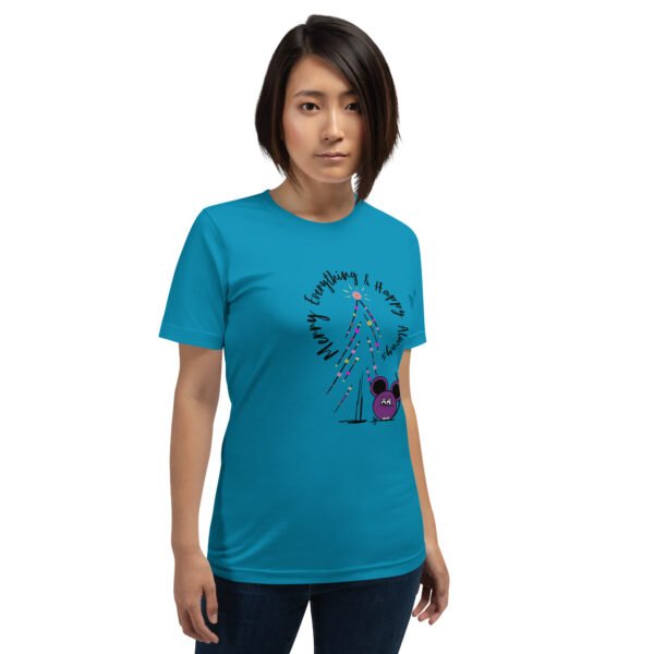 Women's "Merry Everything & Happy Always" graphic t-shirt - Image 5