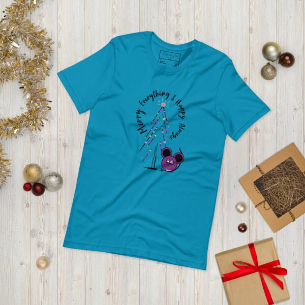 Women's "Merry Everything & Happy Always" graphic t-shirt - Image 10