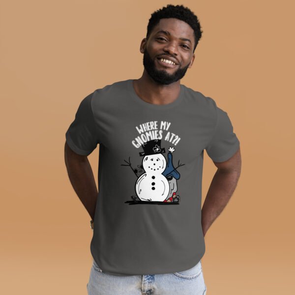 "Where My Gnomies At?!" Graphic t-shirt - Image 3