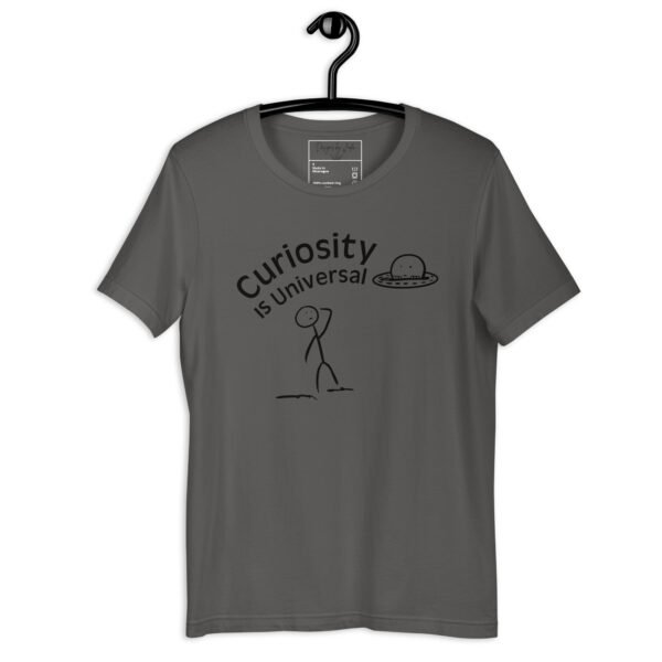 "Curiosity Is Universal" Graphic t-shirt - Image 13