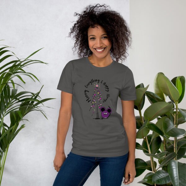 Women's "Merry Everything & Happy Always" graphic t-shirt - Image 2