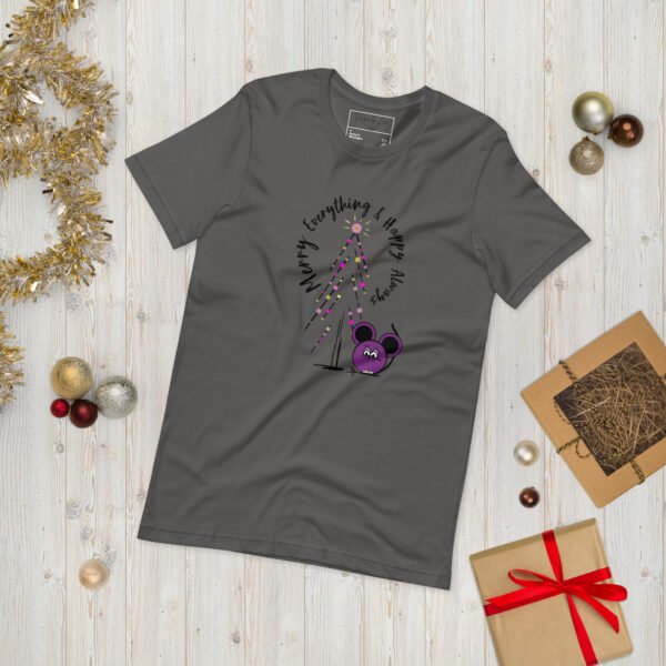 Women's "Merry Everything & Happy Always" graphic t-shirt - Image 7