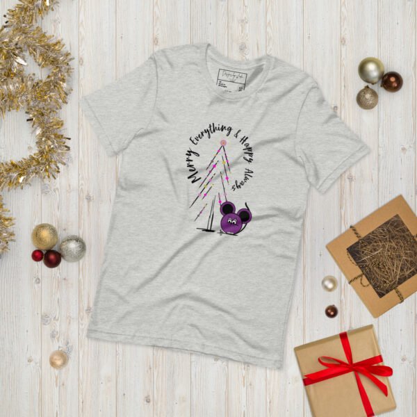 Women's "Merry Everything & Happy Always" graphic t-shirt - Image 16