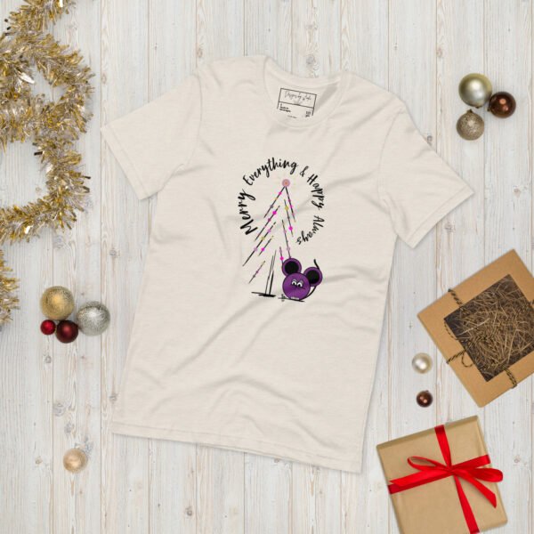 Women's "Merry Everything & Happy Always" graphic t-shirt - Image 18