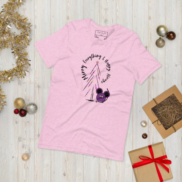 Women's "Merry Everything & Happy Always" graphic t-shirt - Image 14