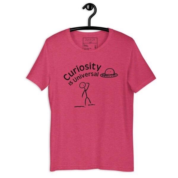 "Curiosity Is Universal" Graphic t-shirt - Image 2