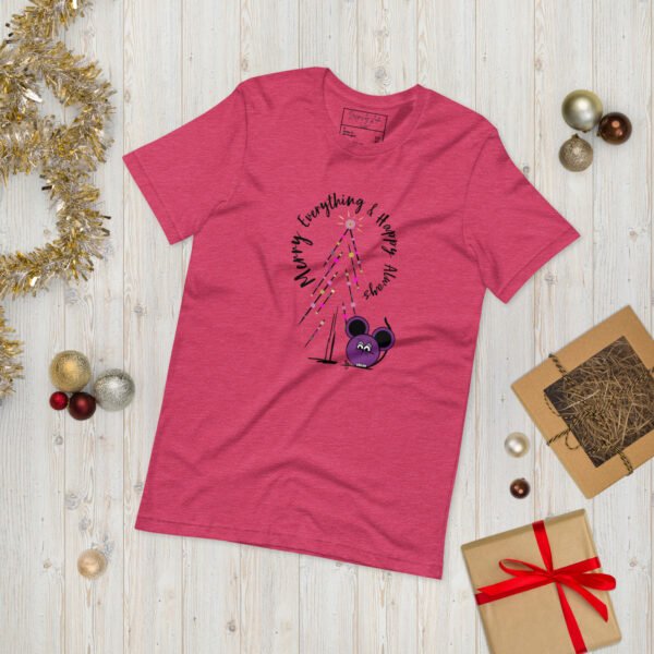 Women's "Merry Everything & Happy Always" graphic t-shirt