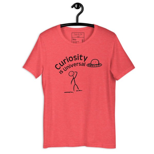 "Curiosity Is Universal" Graphic t-shirt - Image 10