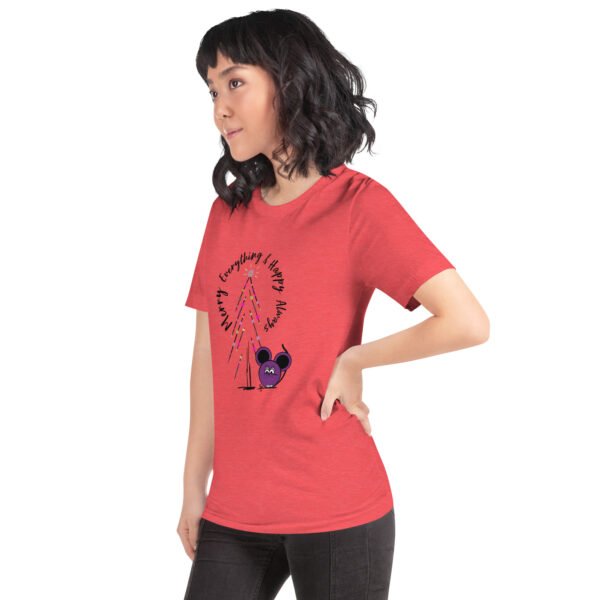 Women's "Merry Everything & Happy Always" graphic t-shirt - Image 6