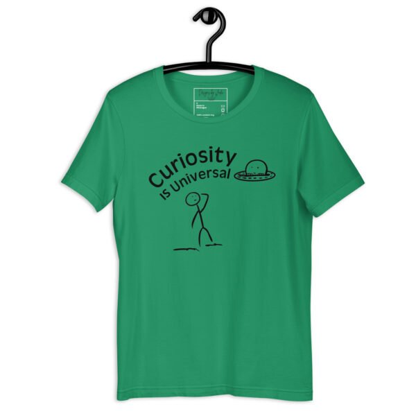 "Curiosity Is Universal" Graphic t-shirt - Image 11
