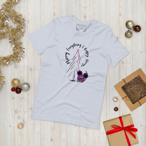 Women's "Merry Everything & Happy Always" graphic t-shirt - Image 17