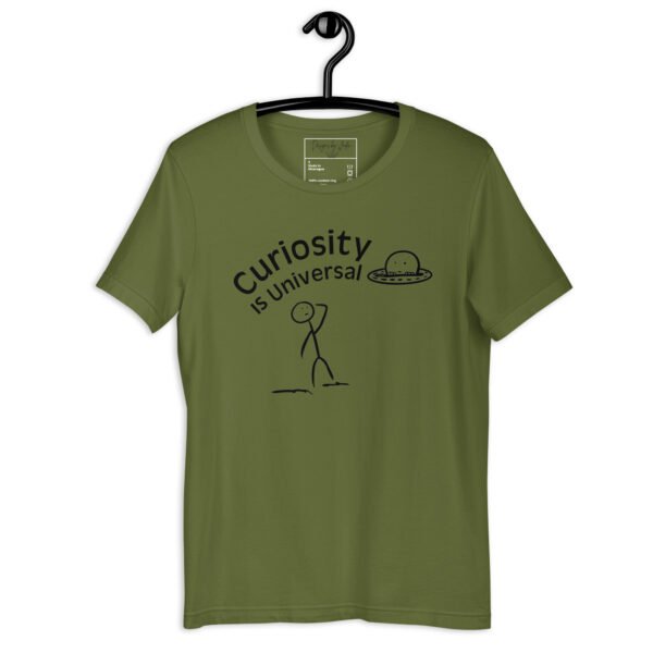 "Curiosity Is Universal" Graphic t-shirt