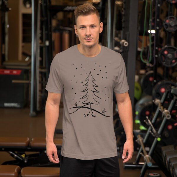 "Winter Wonderland Tree" Graphic t-shirt - Image 2