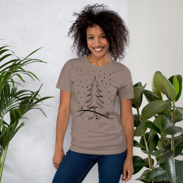 "Winter Wonderland Tree" Graphic t-shirt - Image 15