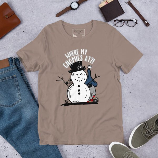 "Where My Gnomies At?!" Graphic t-shirt - Image 15