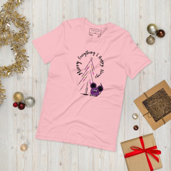 Women's "Merry Everything & Happy Always" graphic t-shirt - Image 15