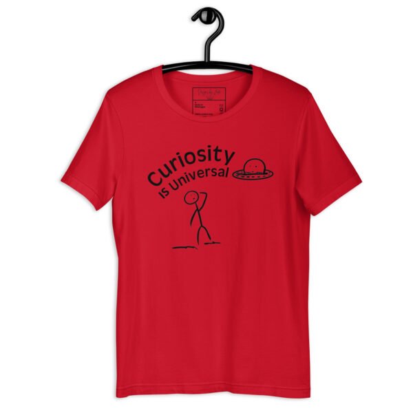 "Curiosity Is Universal" Graphic t-shirt - Image 17
