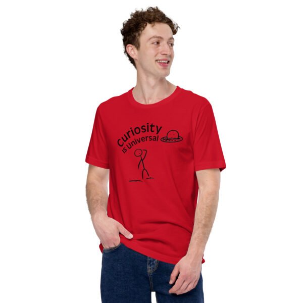 "Curiosity Is Universal" Graphic t-shirt - Image 16