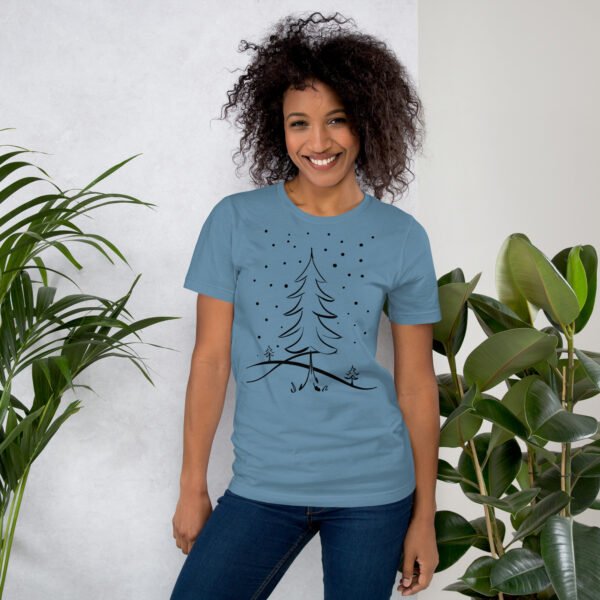 "Winter Wonderland Tree" Graphic t-shirt - Image 11