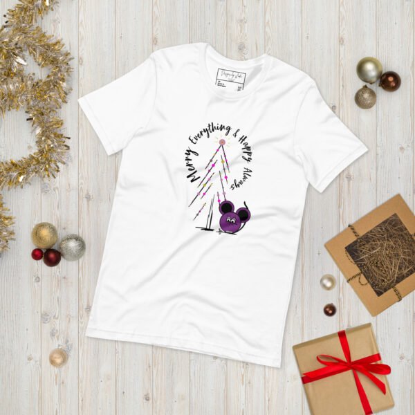 Women's "Merry Everything & Happy Always" graphic t-shirt - Image 19