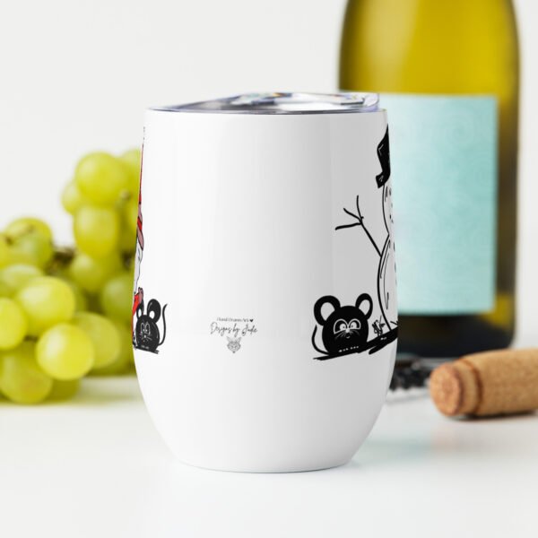 "Where My Gnomies At?!" Wine tumbler - Image 8
