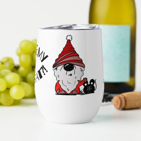 "Where My Gnomies At?!" Wine tumbler - Image 9
