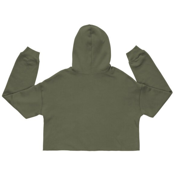 Women's "Wings of Heart" Crop Hoodie - Image 3