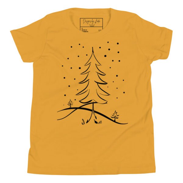 Kids " Winter Wonderland Tree" Short Sleeve T-Shirt - Image 13