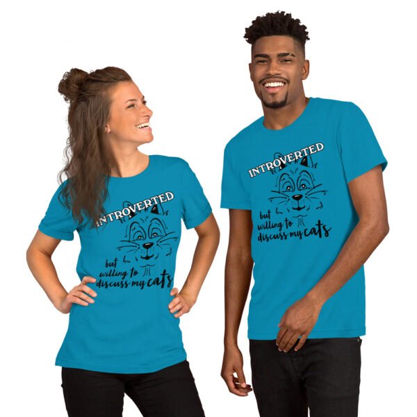 "Introverted but" graphict-shirt - Image 5