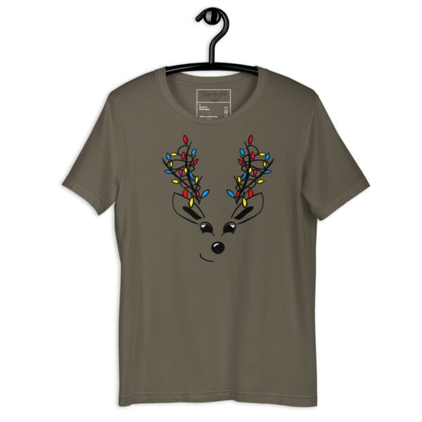 Men's "His Antler Adornments" graphic t-shirt - Image 16