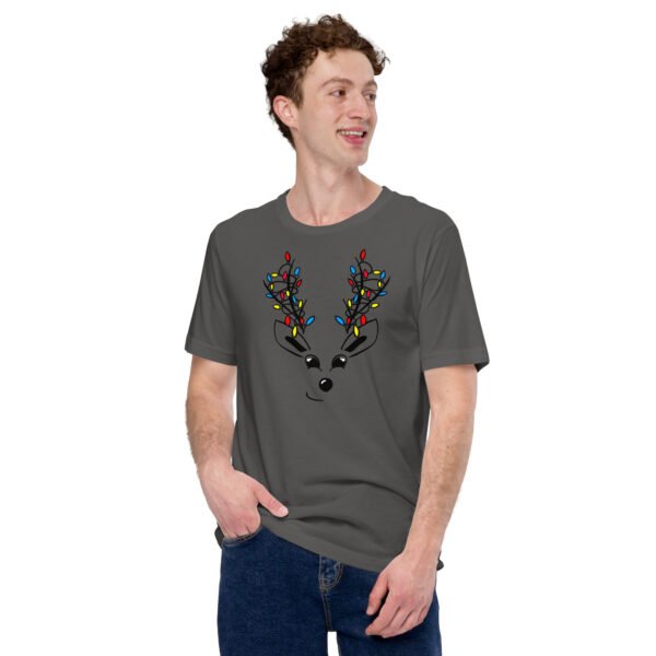 Men's "His Antler Adornments" graphic t-shirt - Image 4