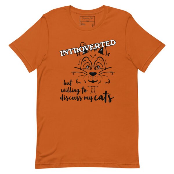 "Introverted but" graphict-shirt - Image 8