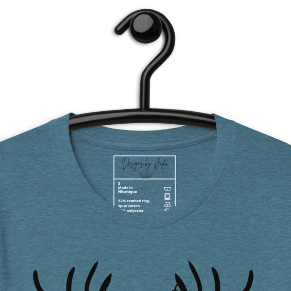 Women's "Her Antler Adornments" graphic t-shirt - Image 4